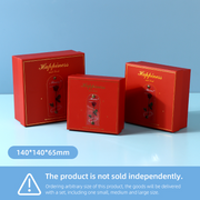 Garden Red Rose Square Gift Box (S)