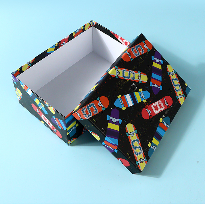 Cool Skateboard Series Rectangular Gift Box (L)