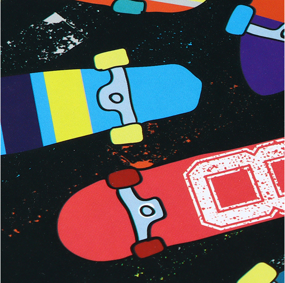 Cool Skateboard Series Rectangular Gift Box (L)
