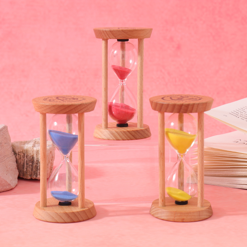 Minimalist Wood Grain Five-minute Sand Timer