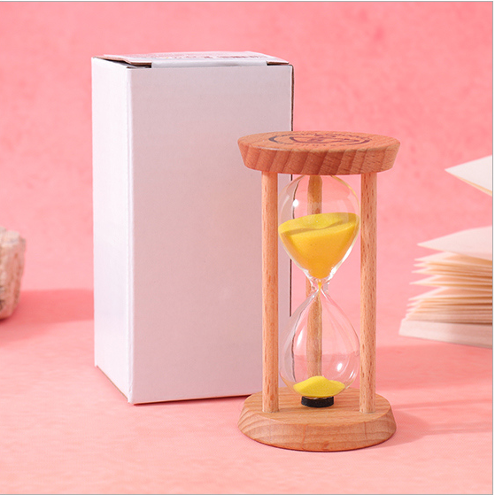 Minimalist Wood Grain Five-minute Sand Timer