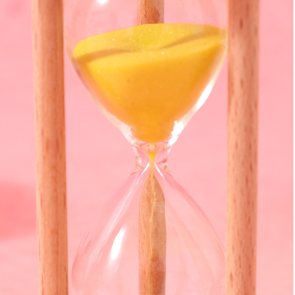 Minimalist Wood Grain Five-minute Sand Timer