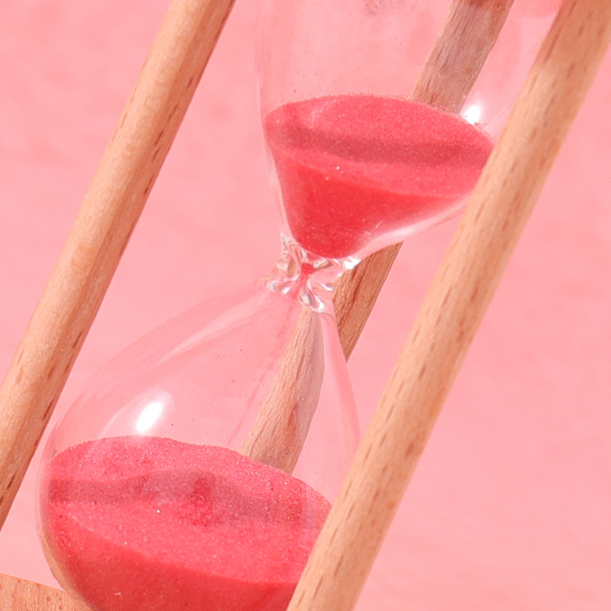 Minimalist Wood Grain Five-minute Sand Timer