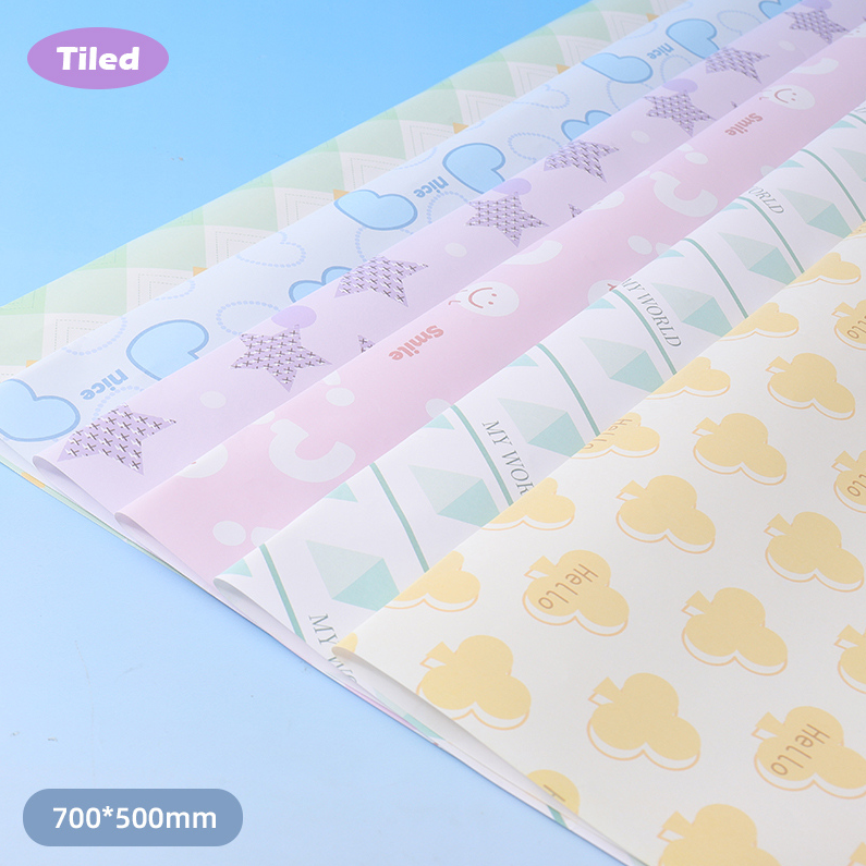 70*50CM Breeze Memory Tiled Gift Wrapping Paper