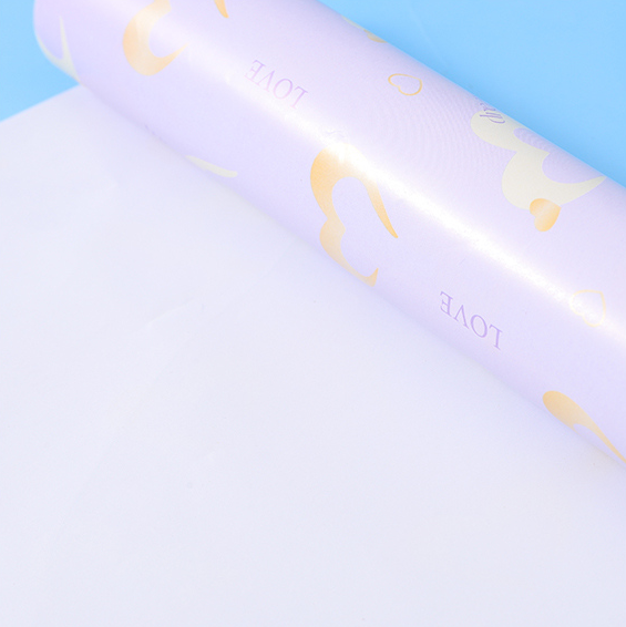 70*50CM Innermost Words Series Tiled Gift Wrapping Paper