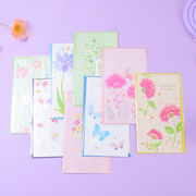 Poetic Flowers Greeting Card (1129)