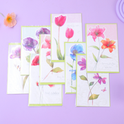 Poetic Flowers Greeting Card (1117)