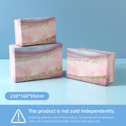 Pink Glitter Series Rectangular Gift Box (L)