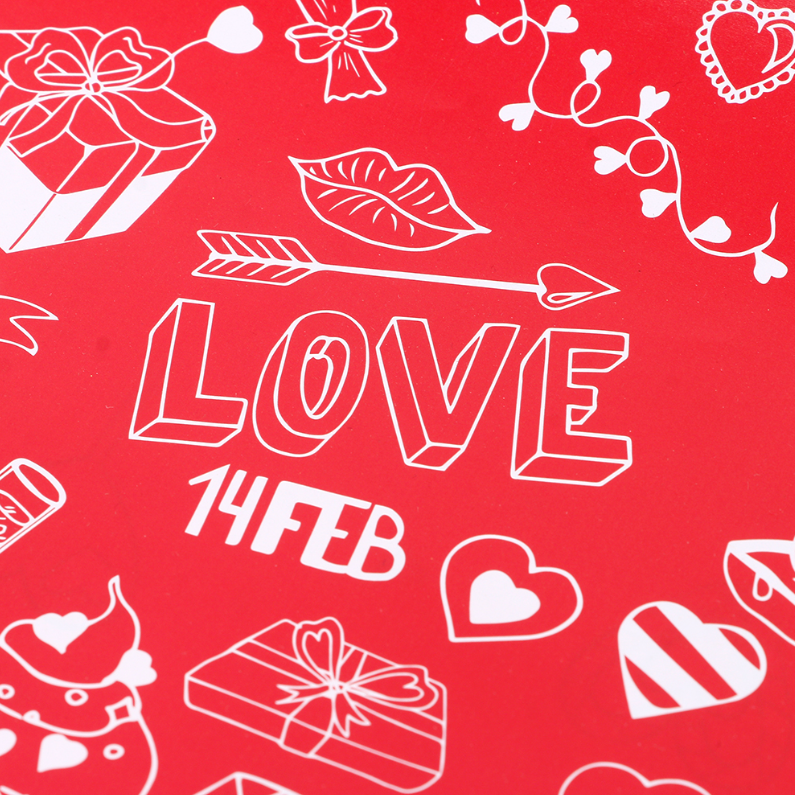 Lovely Heart Gift Wrapping Paper