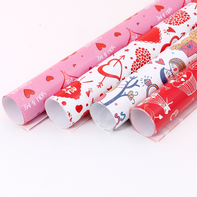 Lovely Heart Gift Wrapping Paper