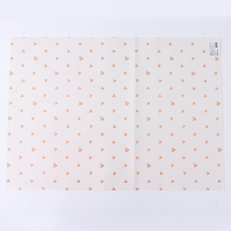 Minimalist love series bronzing gift paper
