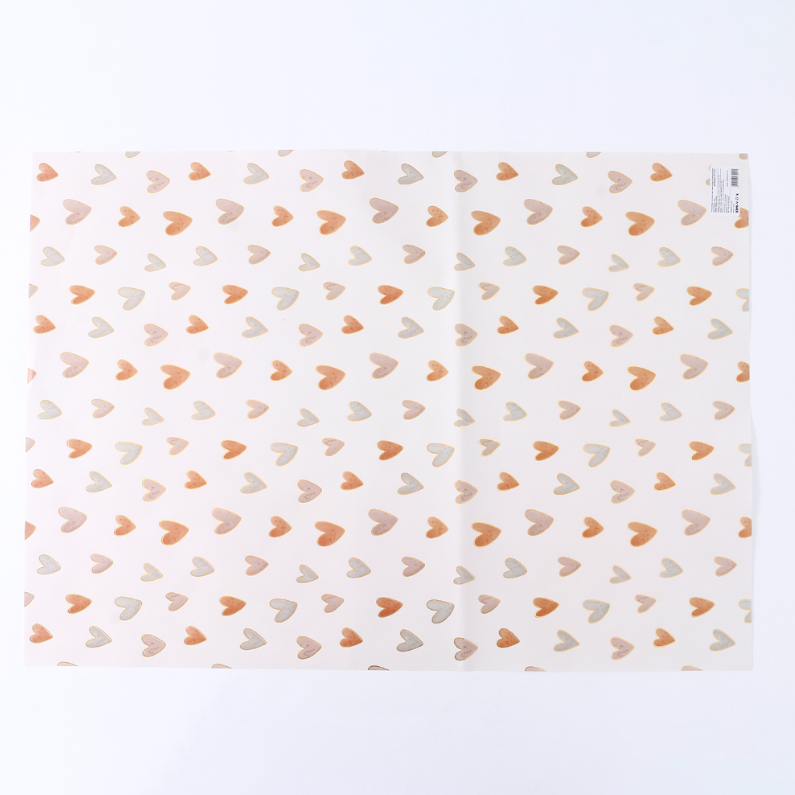 Minimalist love series bronzing gift paper