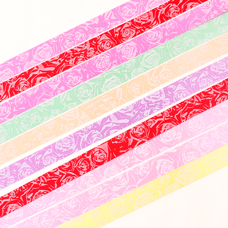 Rose print ribbon