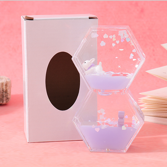 Romantic Flower Series Liquid Motion Ornaments