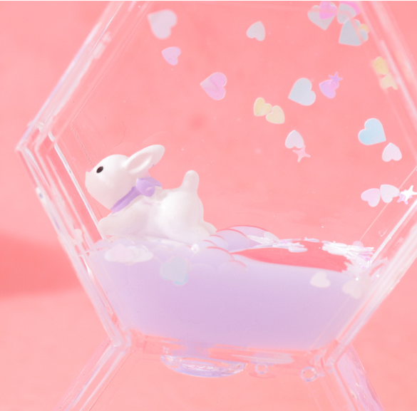 Romantic Flower Series Liquid Motion Ornaments