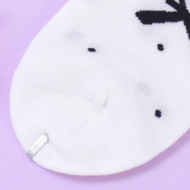 Women's socks with White Bow Series (3 pieces)