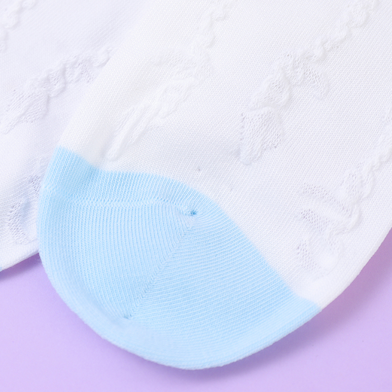 Blue series of women's socks (3 pieces optional)