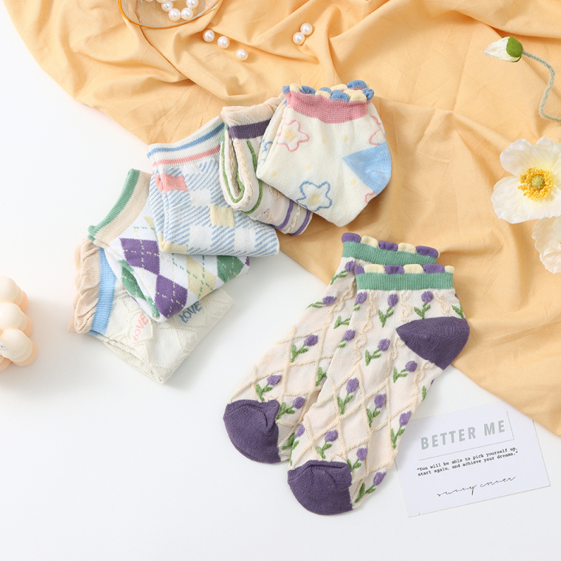 2 pairs of Energizing Little Fresh Women's Socks (Mixed)