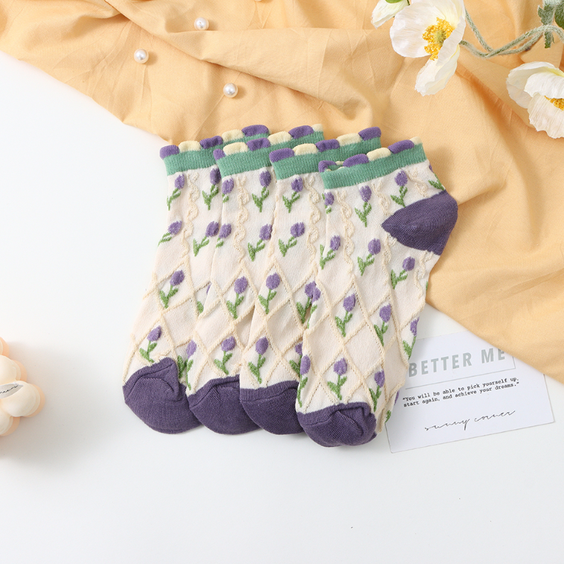 2 pairs of Energizing Little Fresh Women's Socks (Mixed)