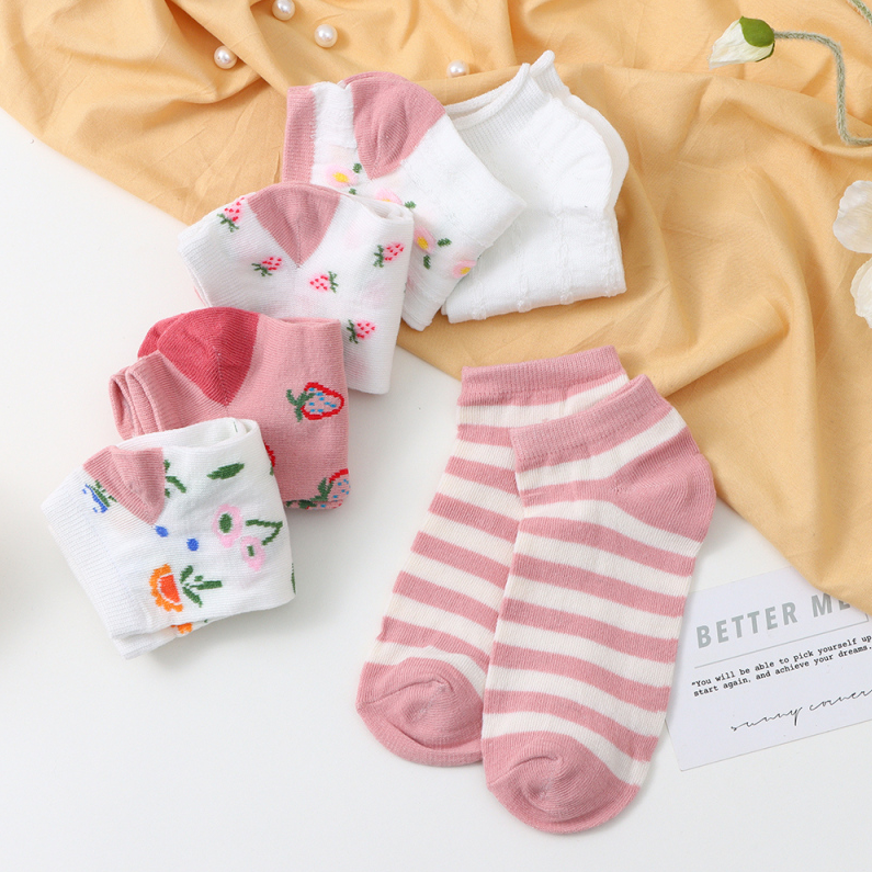 2 pairs of women's Fruit Pink socks (mixed)