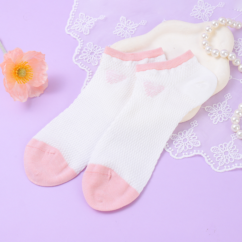 Women's socks with Bow in Pink Series