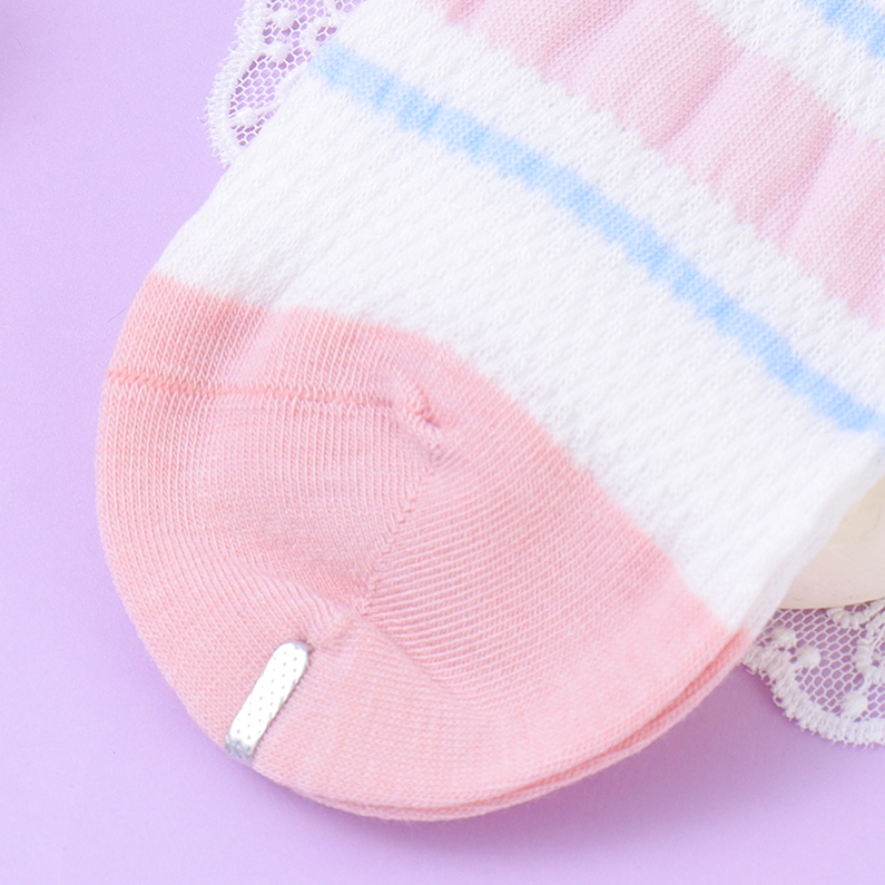 Women's socks with Bow in Pink Series