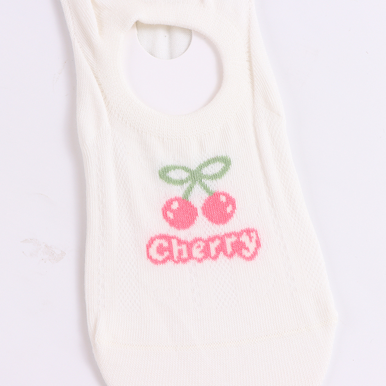 Cherry Rabbit Series Invisible Socks for women (two pairs)