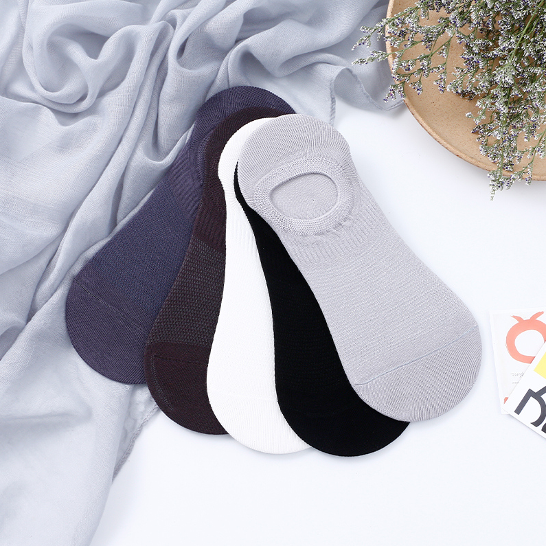 Full Mesh Invisible Socks for Men (2 pairs)