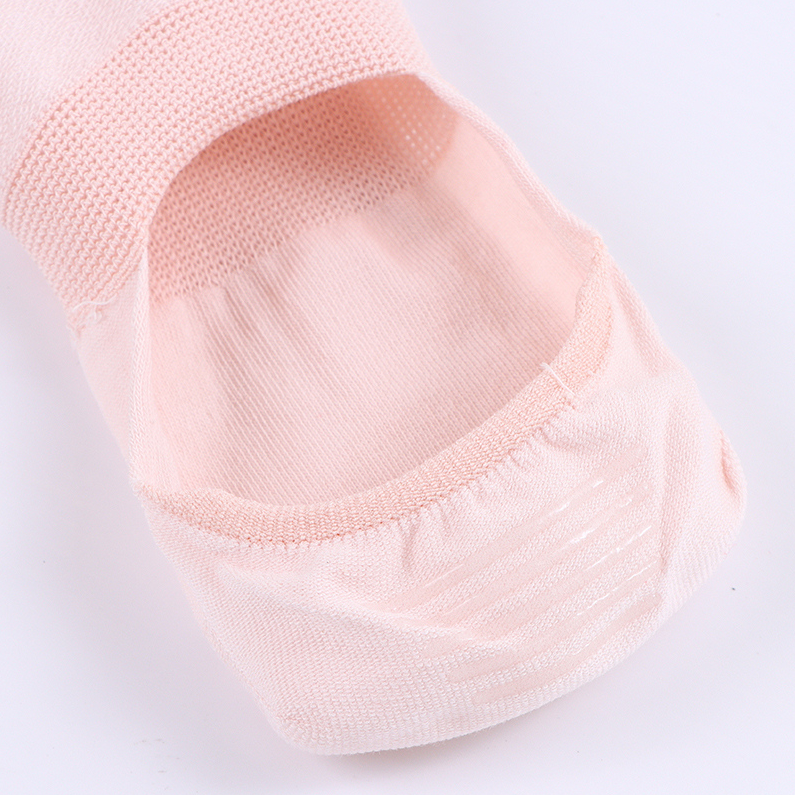 Simple diamond Invisible Socks for women (two pairs)