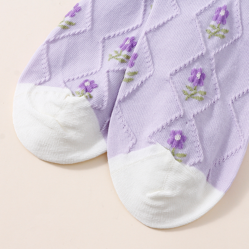 Purple series Women's socks (two pairs)