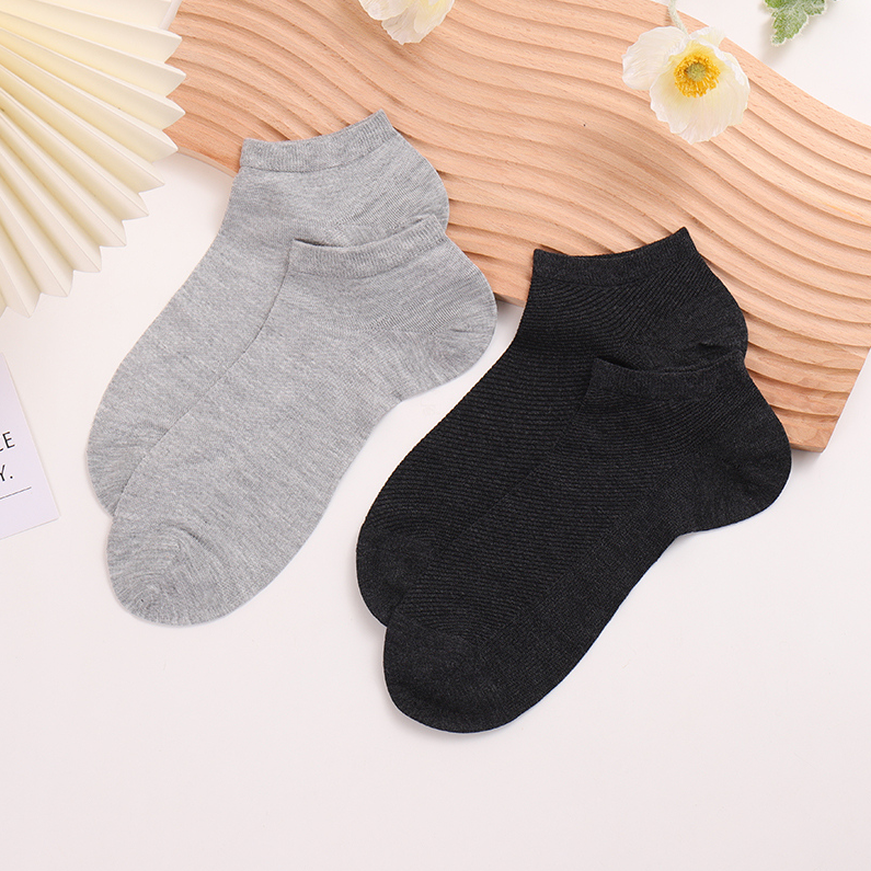 Twill mesh silk socks for men