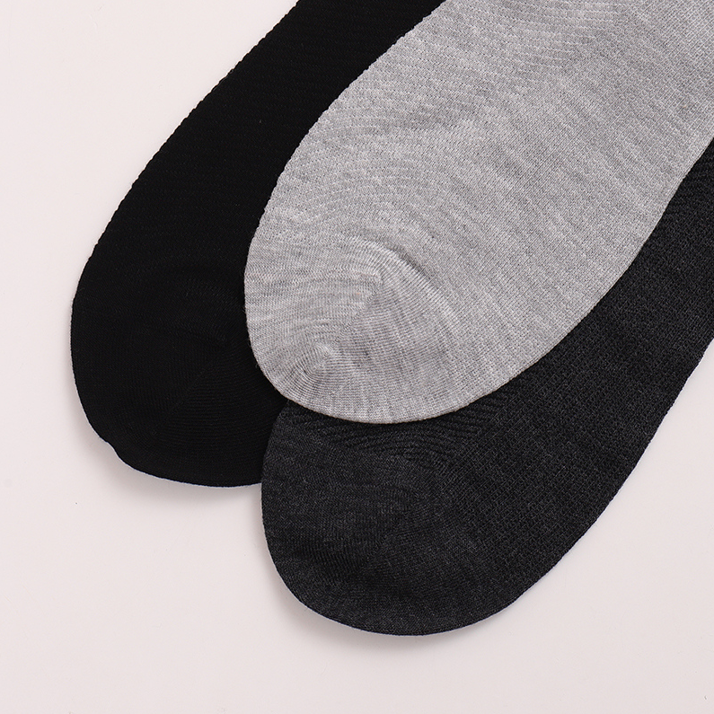 Twill mesh silk socks for men
