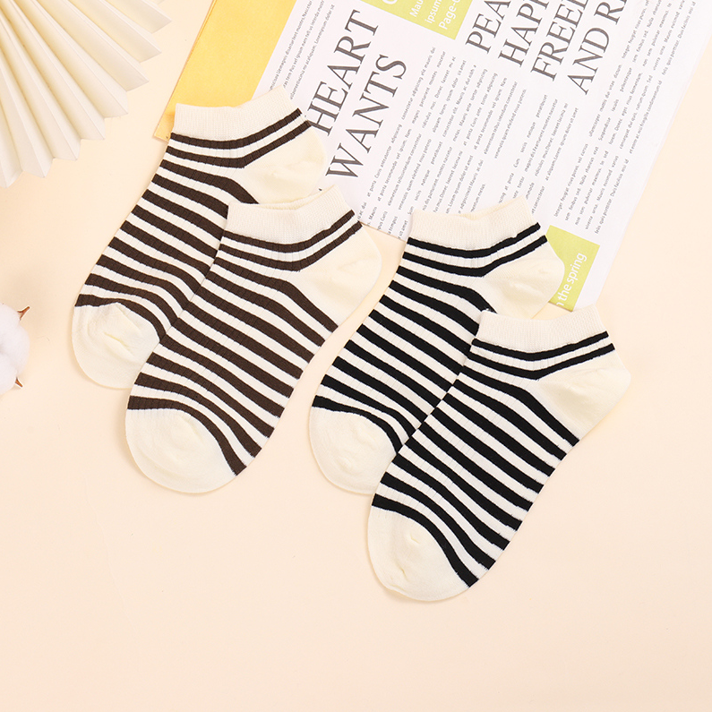 Women's classic striped socks (2 pairs)
