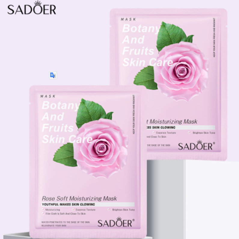 SADOER Rose Soft Moisturizing Mask