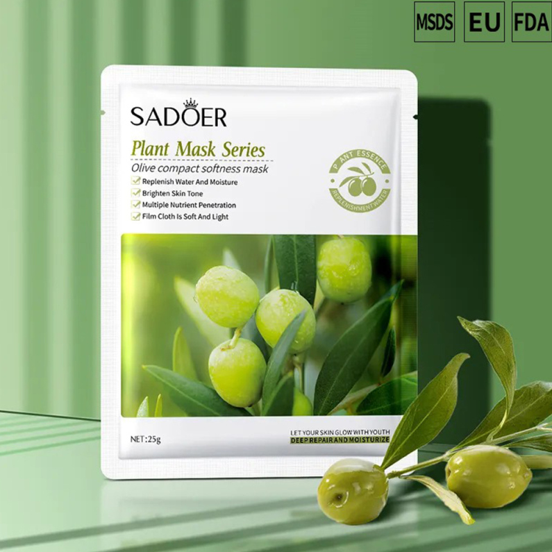 SADOER Olive Firming and Moisturizing Facial Mask 25g
