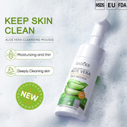 SADOER Aloe Vera Refreshing Cleansing Face Mousse 120ml/4.0fl.oz.