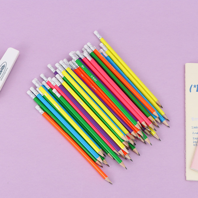 Fluorescent Pencil Barrel (50 sets)