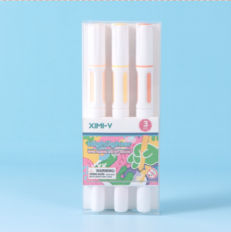 Yellow highlighter three sets