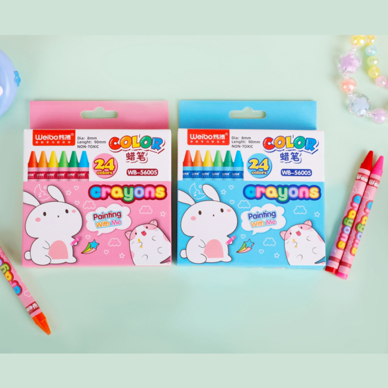 NANA's Drawing World Crayons Set 24 Colors