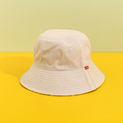 Double checked Fisherman's Hat (Beige)