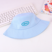 nice colored labeled fisherman's hat. - Blue