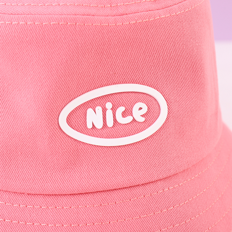nice colored labeled Fisherman's hat - pink