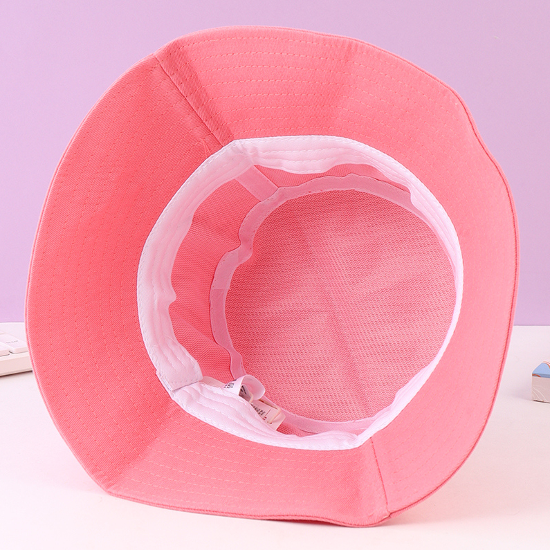 nice colored labeled Fisherman's hat - pink