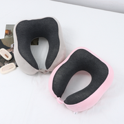 Color matching simple hump memory cotton U-shaped pillow