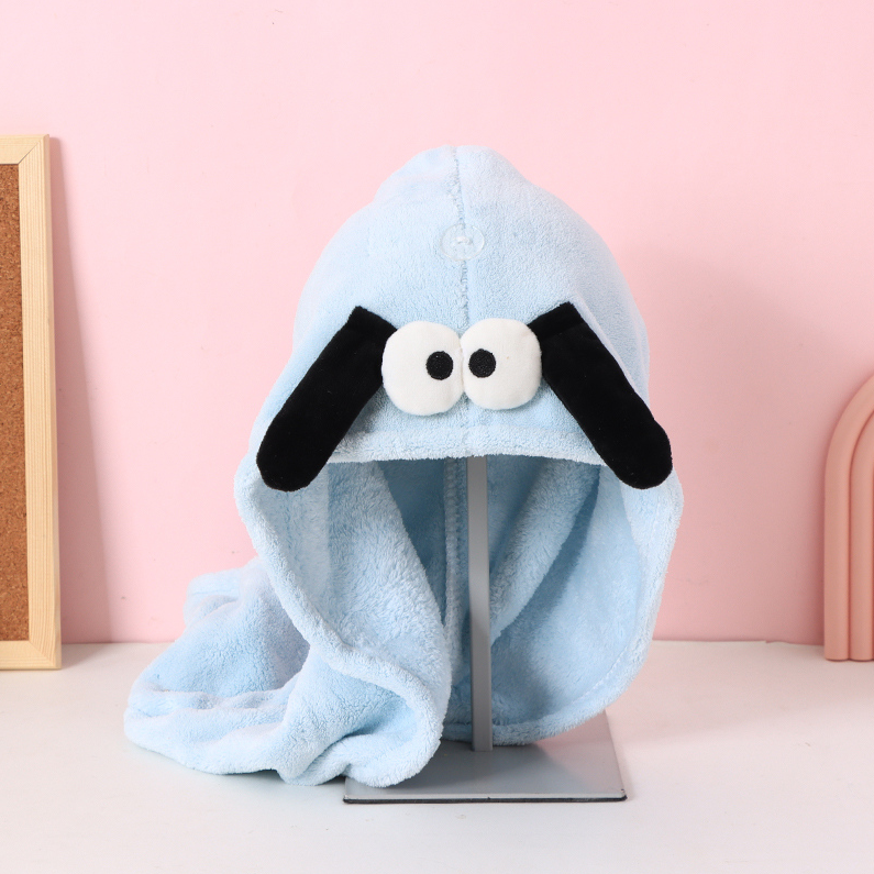 Big-eyed Dog series dry hair caps