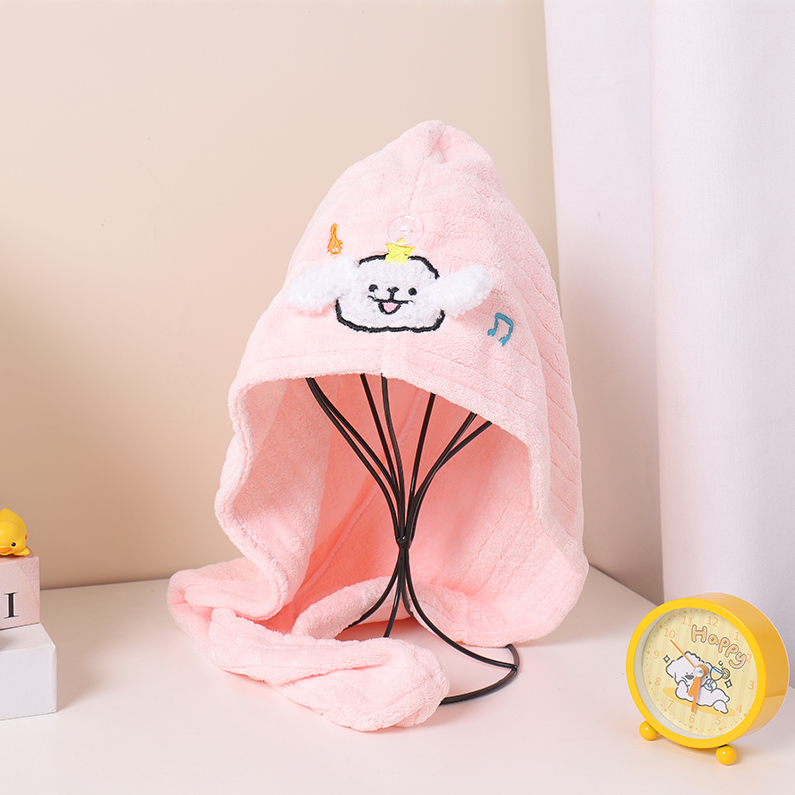 Happy Puppy 3D Hair-drying Cap