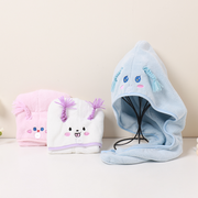 Cartoon braided water-absorbing dry hair cap