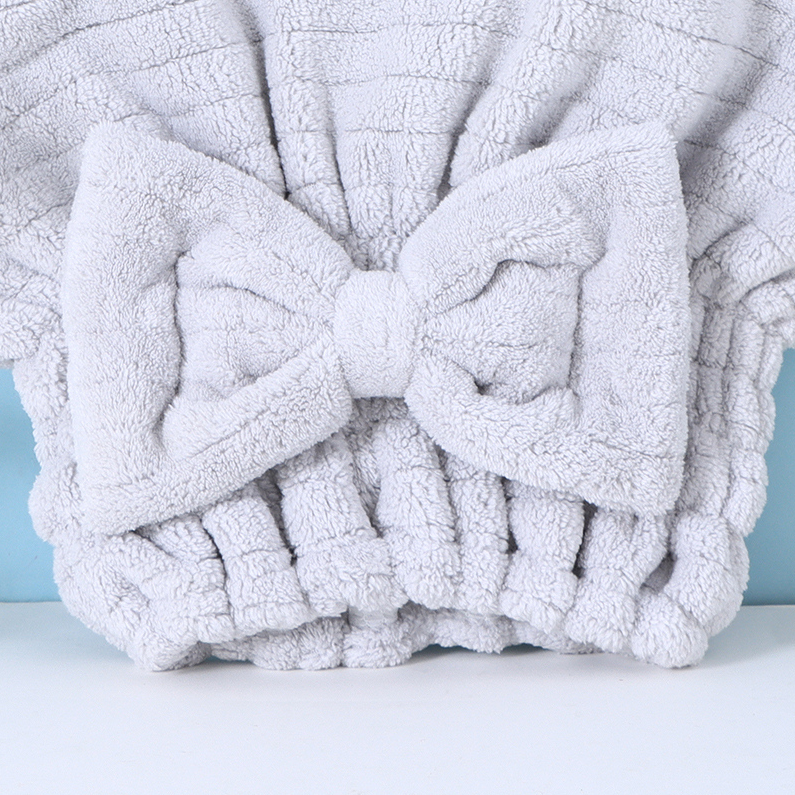 Striped princess dry hair cap