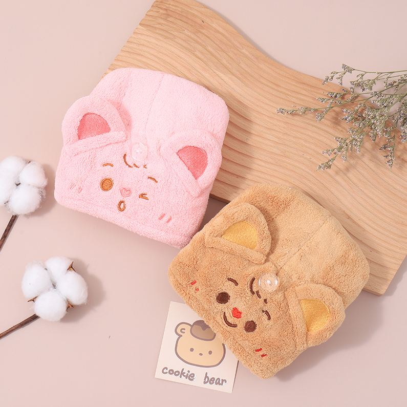 Star Bear series Dry hair caps