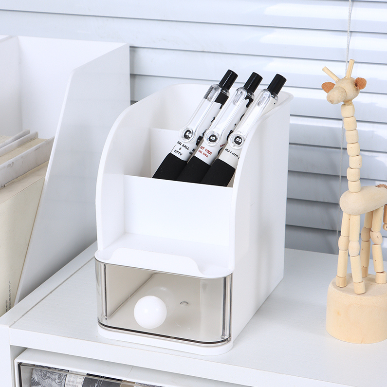 Desktop stepped small storage box